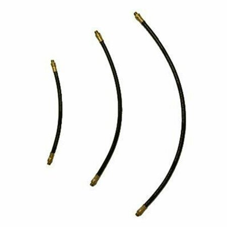 ZEELINE 18 in. Whip Hose Rubber-covered Wire Braid 18R-SP